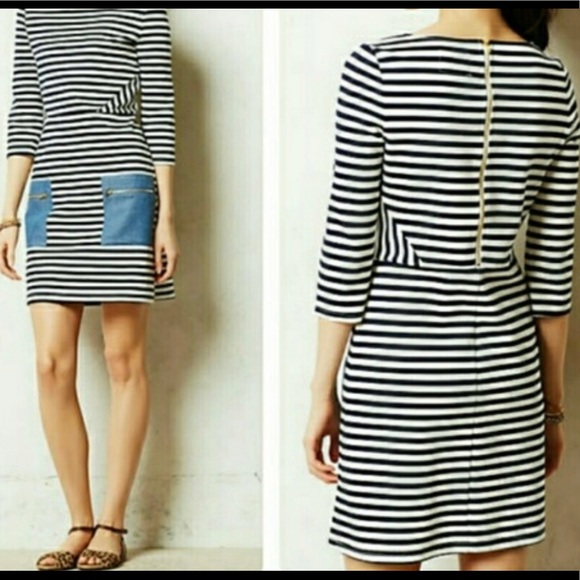 Anthropologie Dresses & Skirts - Anthropologie Tabitha striped Dress